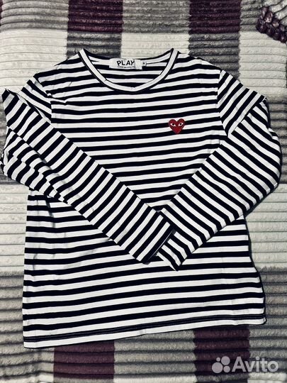 Лонгслив comme des garcons play