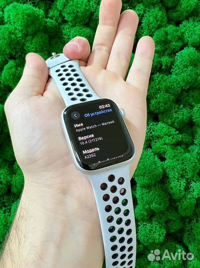 Apple watch Se 44mm (идеал, оригинал, комплект)