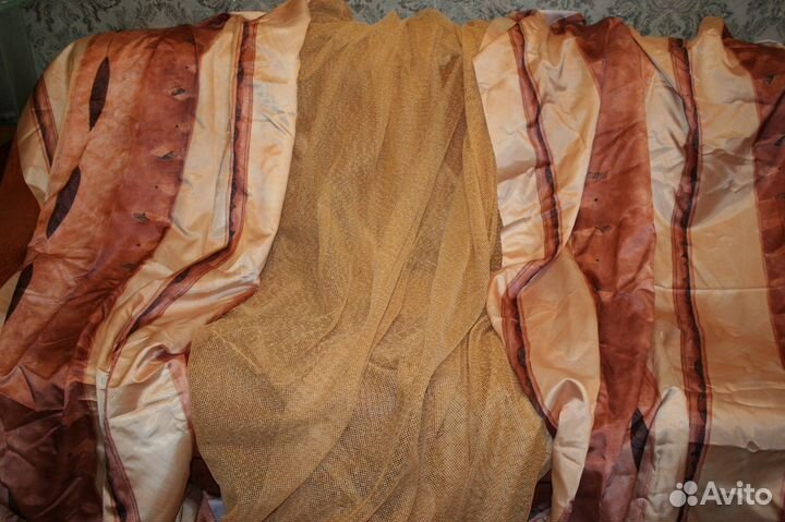 Шторы портьеры и тюль разные новые и бу