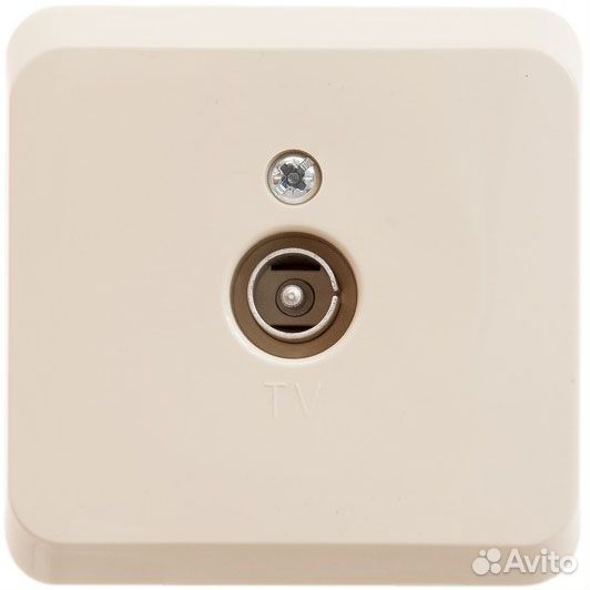 Розетка телевизионная Schneider Electric Etude, от