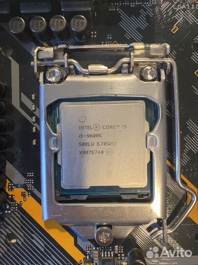 Комплект i5 9600k + z290 - + dark rock pro 3