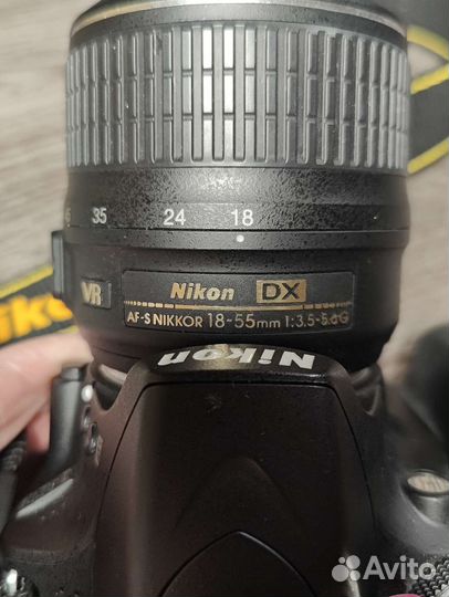 Зеркальный фотоаппарат nikon d3200