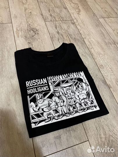 Футболка russian hooligans оригинал