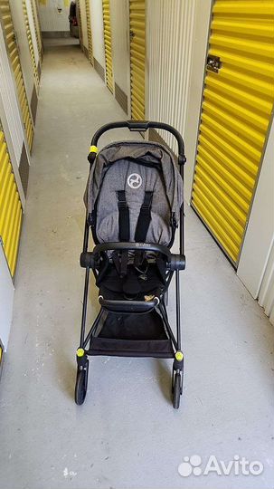 Cybex mios platinum Manhattan grey / Butterfly