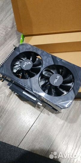 Видеокарта asus TUF gtx 1660 super