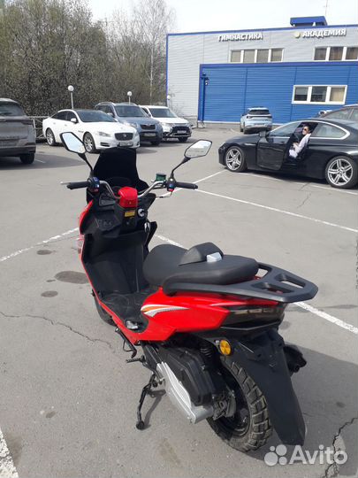 Мм Galaxy 50(125) пробег 180 км