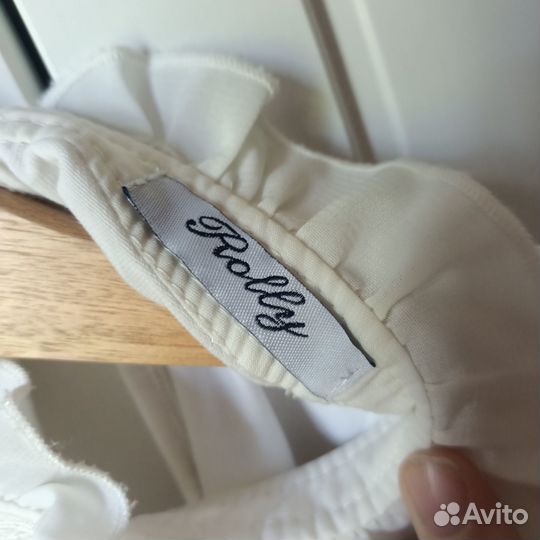 Блузка белая для девочек 140см