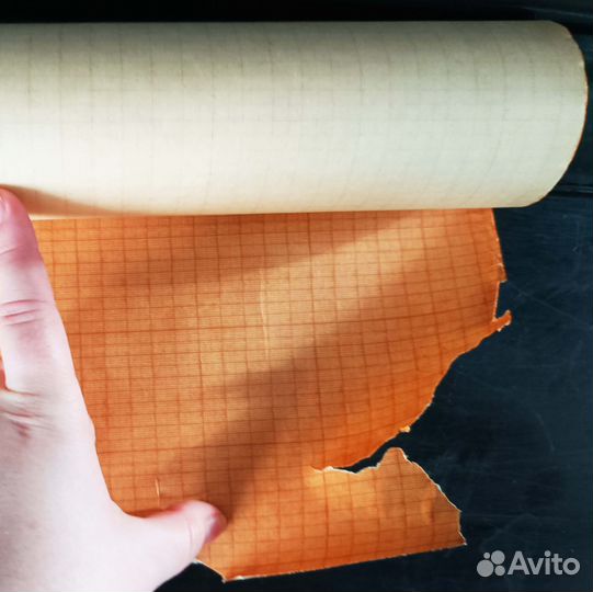 Миллиметровка, рулон бу около 3 м