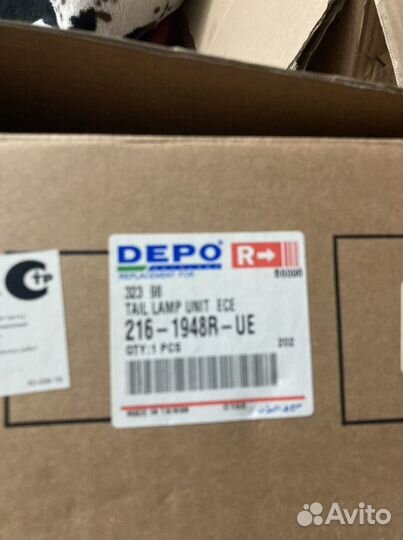 Фары задние мазда