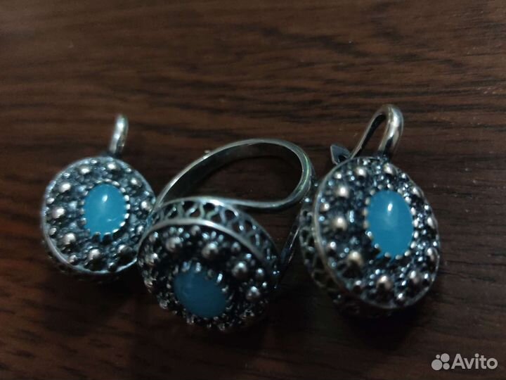 Серебряные серьги