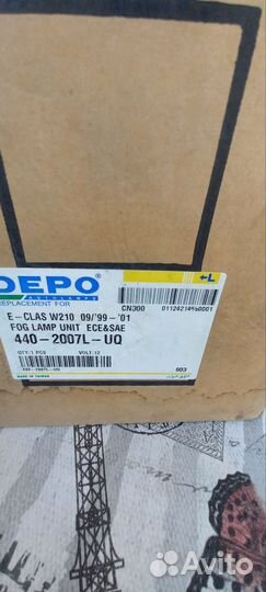 Фара для mercedes