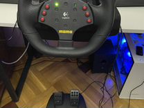 Руль logitech momo racing 900 градусов