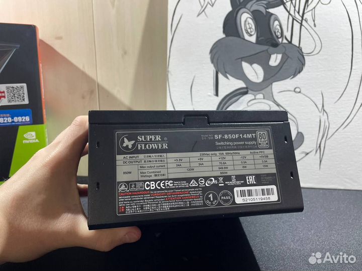 Блок питания 850W Super Flower