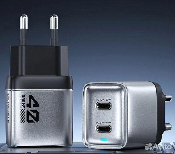 Зарядное устройство Wekome 40W GaN Fast Charge