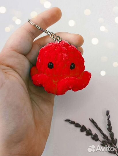 Брелок для ключей осьминог