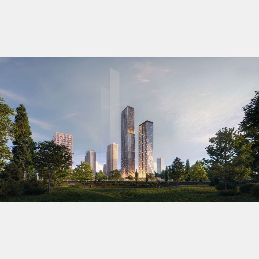 2-к. квартира, 34 м², 21/48 эт.