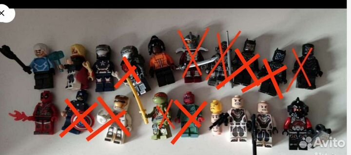 Lego minifigures (аналог)