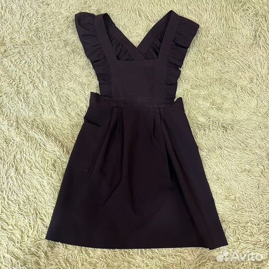 2 черных фартука 134-146