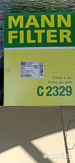 Воздушный фильтр mann