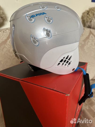 Шлем горнолыжный детский alpina 51-55