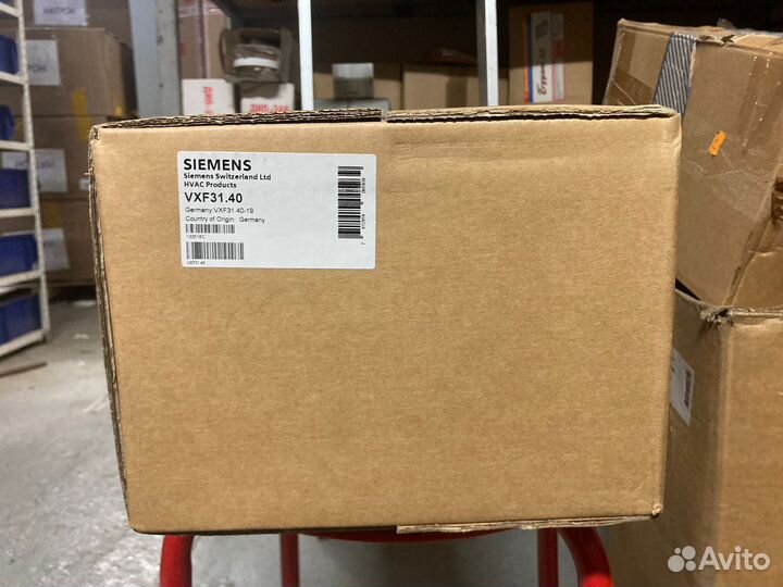 VXF31.40 3-ходовые седловые клапаны PN10, Siemens