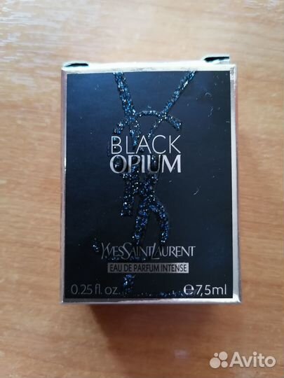 Black opium eau de parfum intense ysl