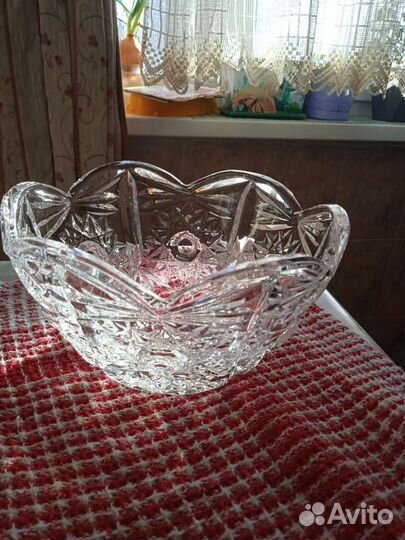 Вазы хрустальные,производство СССР