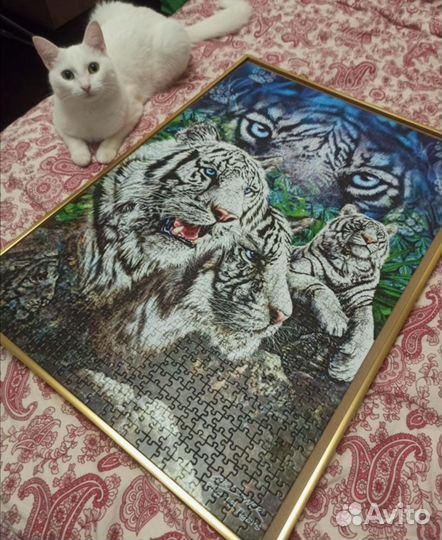 Пазл 3D 1000 деталей + подарок игра 