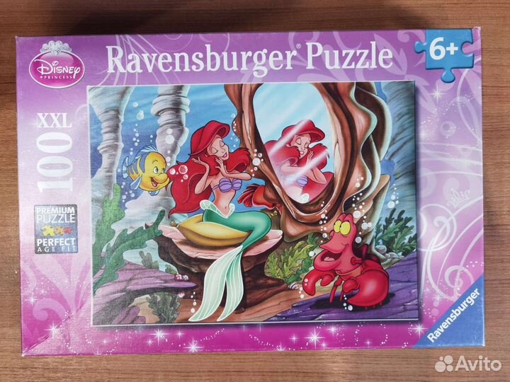 Пазлы ravensburger 100 шт