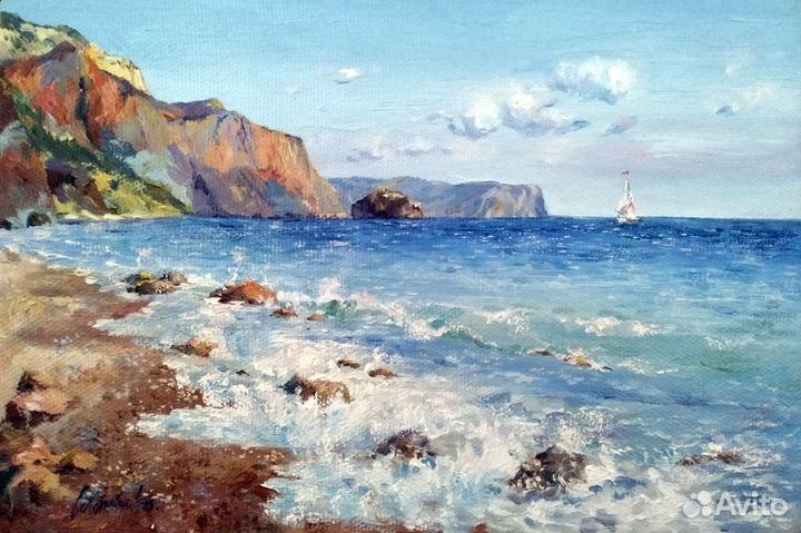 Картина Белый парус