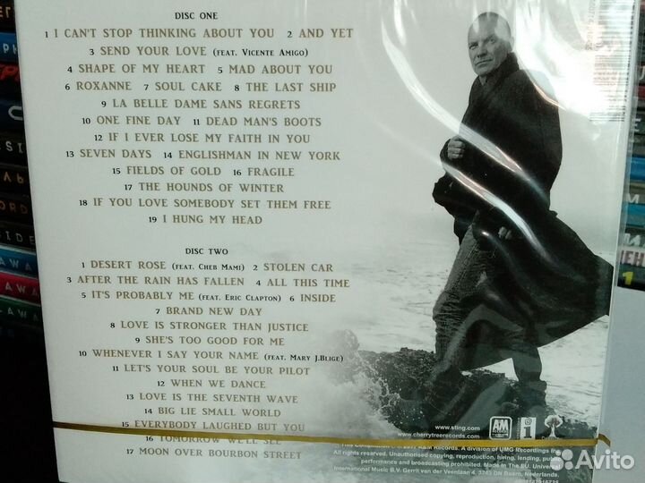Sting комплект 2 cd