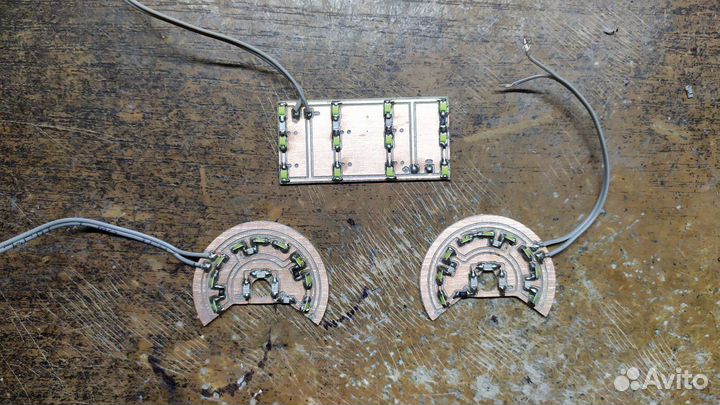 Платы подсветки кнопок, панели Логан,Алмера,Ларгус