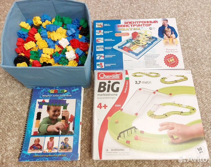 Конструктор Morphun,Quercetti,Знаток