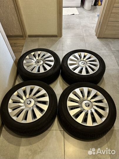 Колпаки на колеса r 16 skoda
