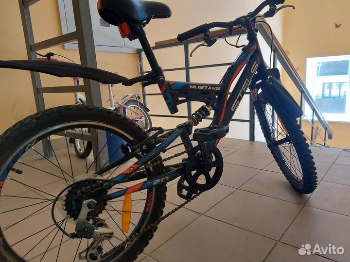 Велосипед подростковый горный Stels Mustang 20