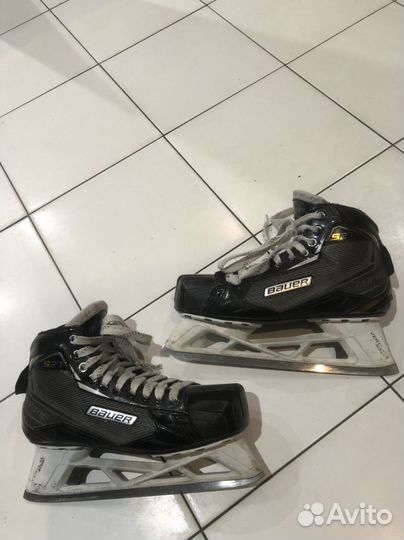 Коньки хоккейные вратарские взрослые Вауэр 45 р
