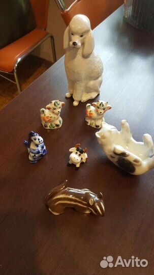 Фарфоровые статуэтки СССР лфз и т. д