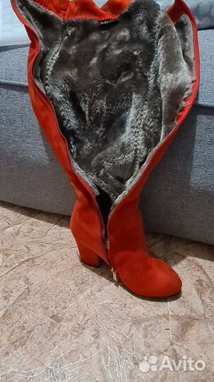 Сапоги ботфорты