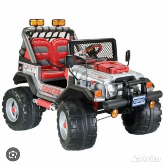 Детский электромобиль бу, Peg-perego gaucho rockin