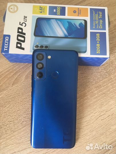 TECNO POP 5 LTE, 2/32 ГБ