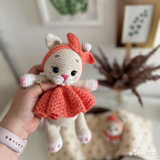 Набор вязанных игрушек 