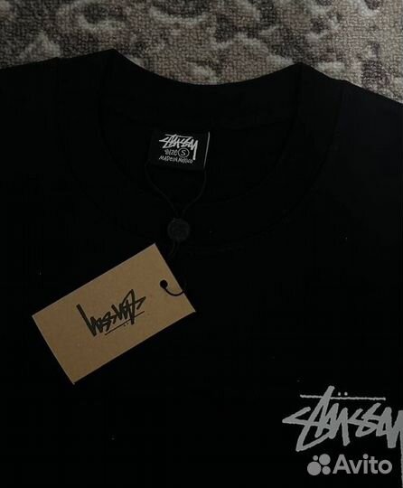 Футболка Stussy Kittens черная оригинал