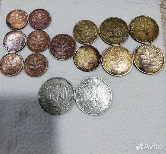 Монеты Германии (одним лотом)