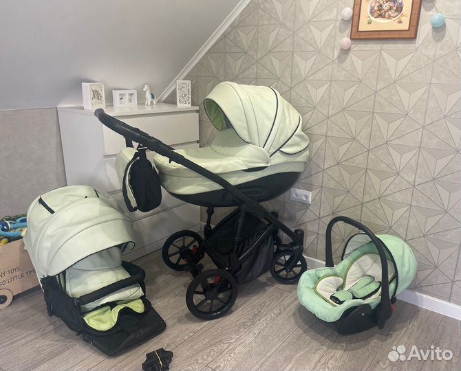 Коляска 3 в 1 Noordline Olivia Eco