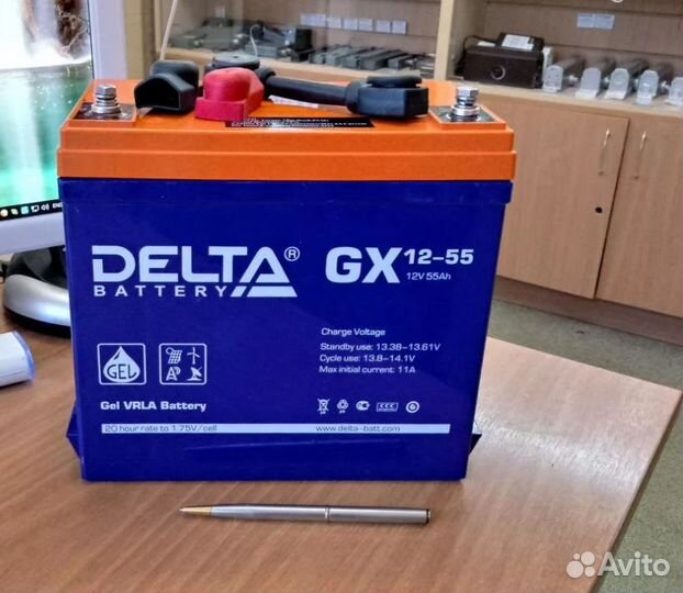 Аккумуляторная батарея Delta GX 12-80
