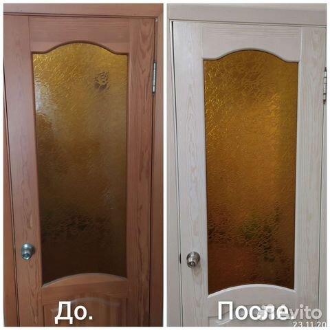 Реставрация ремонт двери замена стекол