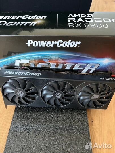 Rx 6800 powercolor fighter 16gb