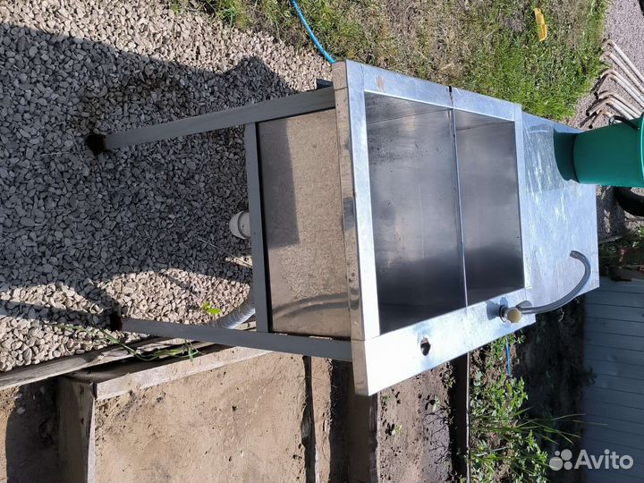 Мойка нержавейка + 2 стола нержавейка