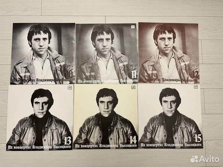 На концертах Владимира Высоцкого. 16 пластинок