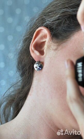 Серьги-гвоздики